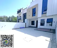 For sale in Al-Yasmine area, a luxurious villa with a large garden, 5 rooms and a roof. The price in