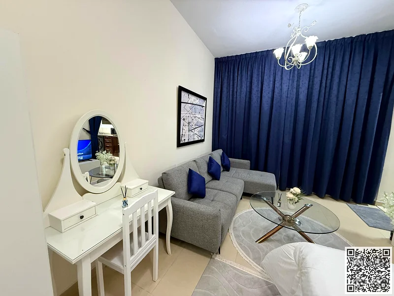Studio apartment, With a fully separate kitchen, fully furnished new, balcony, all services included, ready to move in, prime location63837270207489113