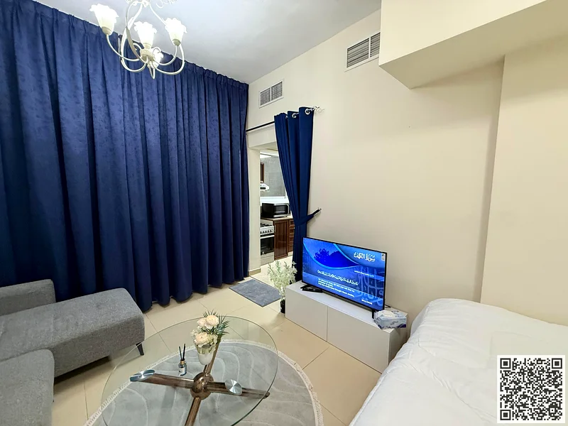 Studio apartment, With a fully separate kitchen, fully furnished new, balcony, all services included, ready to move in, prime location63837270207489114