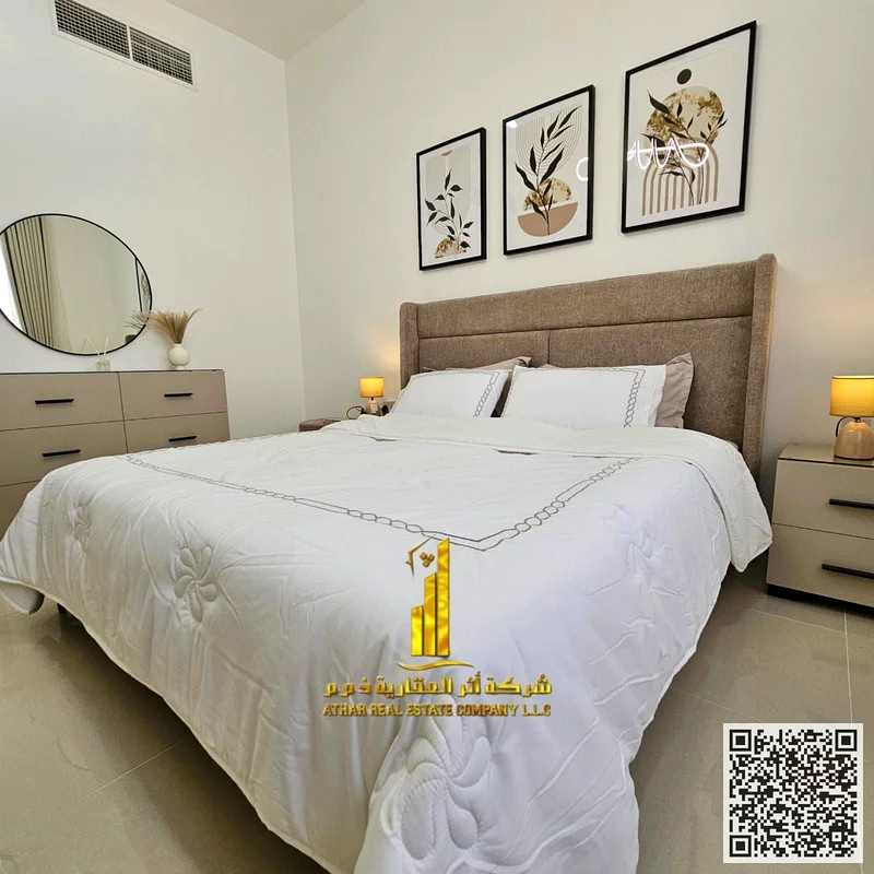 First resident, a luxurious one-bedroom apartment with a balcony, a distinctive view, fully furnished, new super deluxe furniture, with a fully equipp63837270226562114