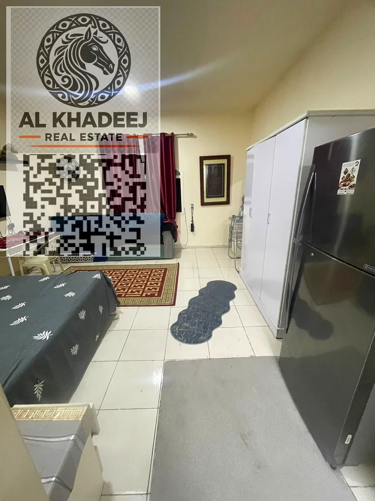 استوديو واسع للإيجار في الرشيدية 2، عجمان – مطبخ شبه منفصل، موقع متميز، جاهز للسكن الفوري63721053571074110