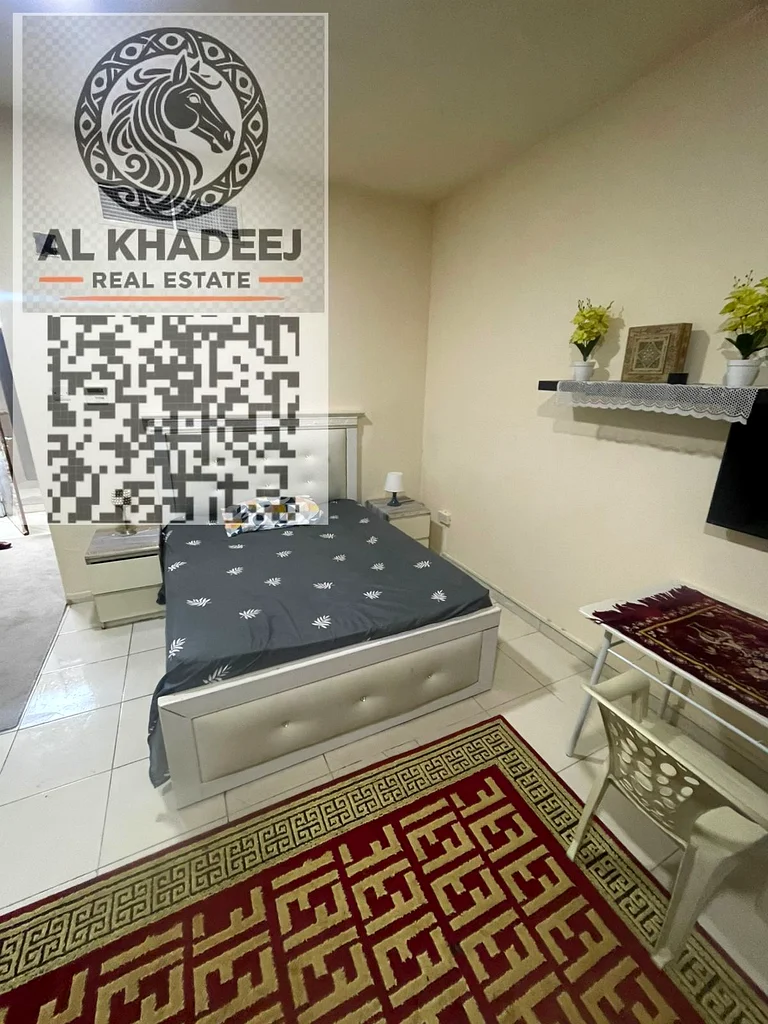 استوديو واسع للإيجار في الرشيدية 2، عجمان – مطبخ شبه منفصل، موقع متميز، جاهز للسكن الفوري63721053571074111