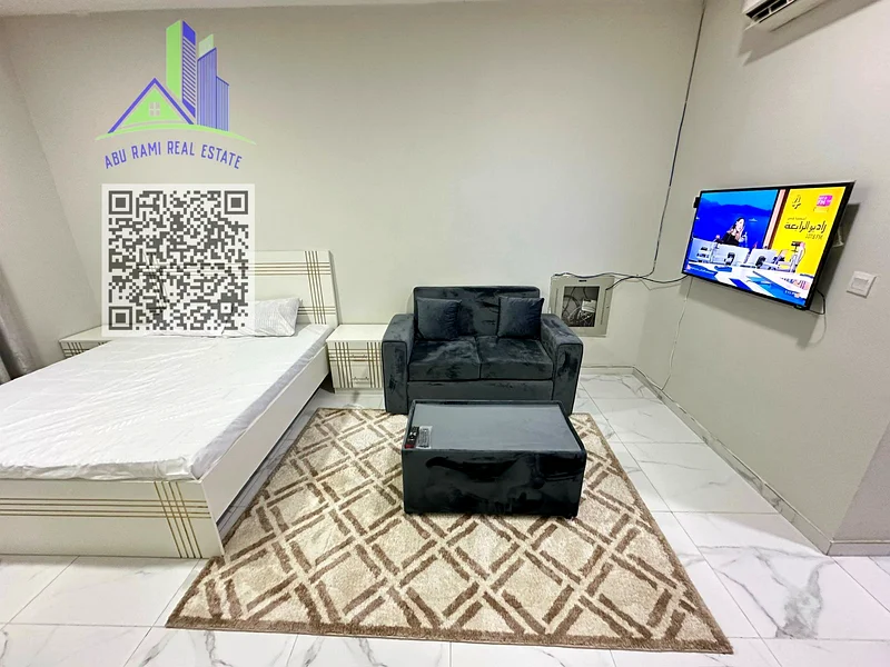 ستوديو مؤثث للإيجار الشهري في عجمان، المويحة 263837166145922114