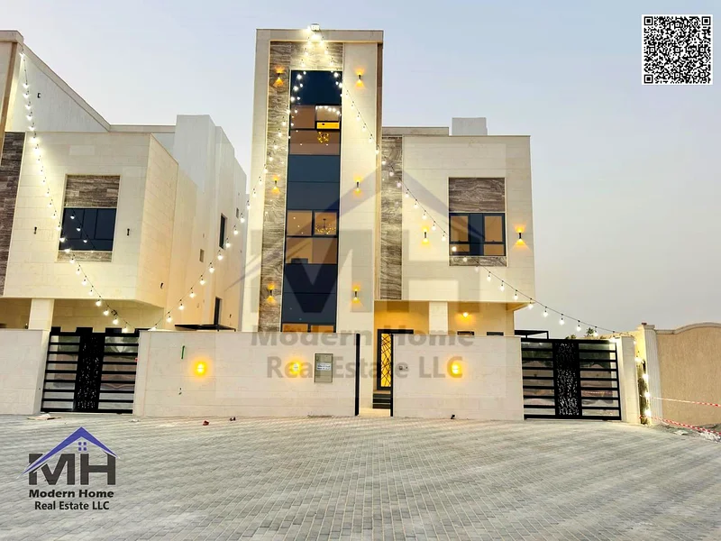 At a price including fees and without annual fees own a 6-room villa in Ajman freehold opposite Azha Community and close to Mohammed bin Zayed Street63906248507779111