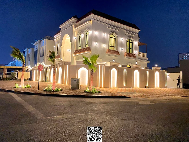For sale, a corner villa at an excellent price, negotiable, with a large courtyard, freehold for all nationalities63906519684610111