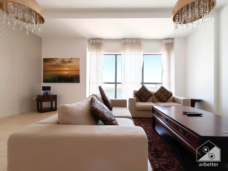 Gorgeous 3 BHK + maid room with Sea View at JBR ALL BILLS Inc. + FREE Parking & Wifi63831331780353111