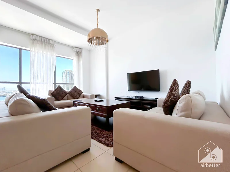 Gorgeous 3 BHK + maid room with Sea View at JBR ALL BILLS Inc. + FREE Parking & Wifi63831331780353112