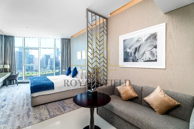 Elegant Furnished Studio | Stunning Canal Views | Business Bay63795425115394113