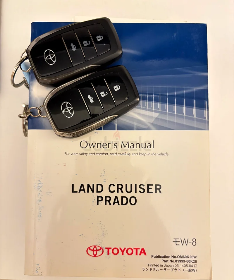 TOYOTA PRADO (GCC+JAPAN) ONLY OFFICE USE (100% FRESH)63612451030914114