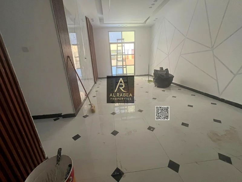 Two bedrooms, a hall, two bathrooms, and a balcony. 45,000. 4 security deposits. Check. 5,000.63719243044610110