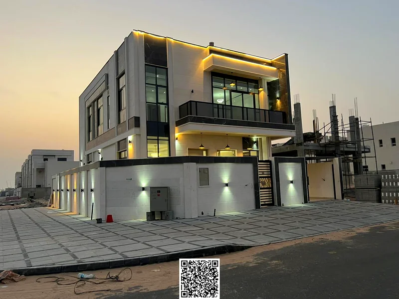 Luxury villa for sale in Ajman - Al Helio 2 | Corner | Prime location next to Azha Complex Strategic location close to Sheikh Mohammed Bin Zayed Road63905860876674110