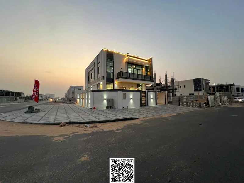 Luxury villa for sale in Ajman - Al Helio 2 | Corner | Prime location next to Azha Complex Strategic location close to Sheikh Mohammed Bin Zayed Road63905860876674111