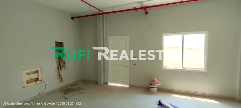 BRAND NEW ON MAINROAD /// 32000 Sq.Ft With 200Kw Power Warehouse For Rent in Emirates Modern Industrial Area Uaq.63623235390081114