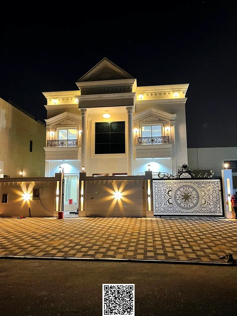فيلا فاخرة جداً مكونة من طابقين مع سطح، مزودة بواجهة حجرية وتصميم داخلي فاخر جداً بلمسات فندقية فاخرة ومساحة كبيرة63872421165057112