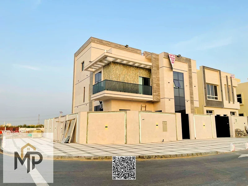 An unrepeatable opportunity, a luxurious villa for sale in Al Helio 2, Ajman, with luxurious finishing and a prime location close to the mosque.63906124302466110