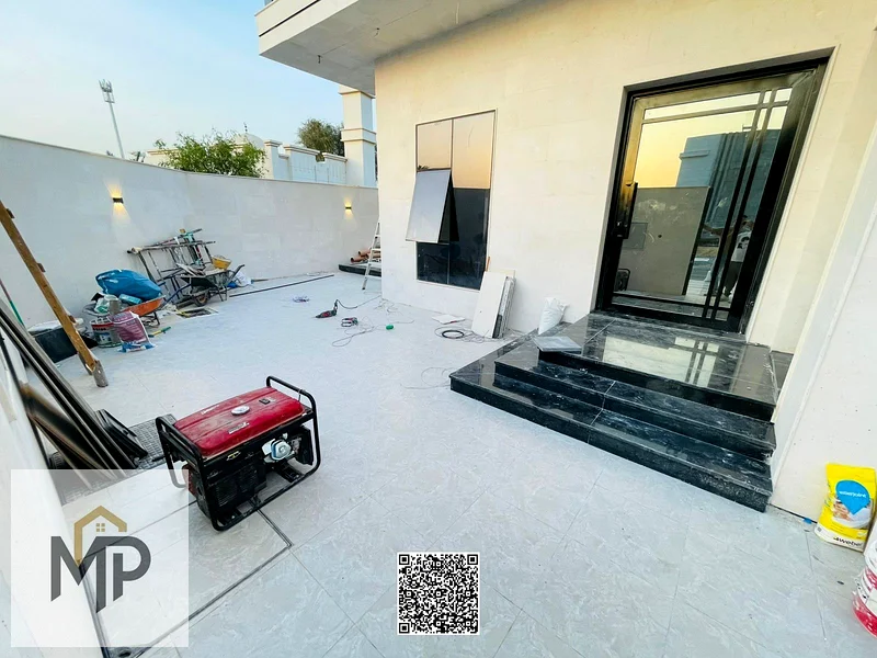 An unrepeatable opportunity, a luxurious villa for sale in Al Helio 2, Ajman, with luxurious finishing and a prime location close to the mosque.63906124302466113