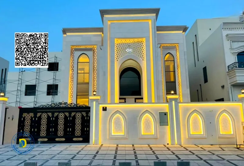 For luxury lovers, a classic villa with 5 rooms, including registration fees, Al-Helio 2 area, super deluxe finishing, freehold , bank financing63905737608833110