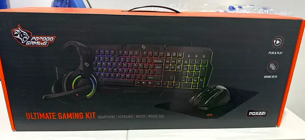 Gaming Kit: Headset, Keyboard, and Mouse!