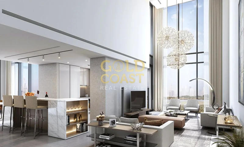 Luxury Waterfront Living | Largest 2BR + Maids + Study | Waves Opulence, Sobha Hartland64016556931329114