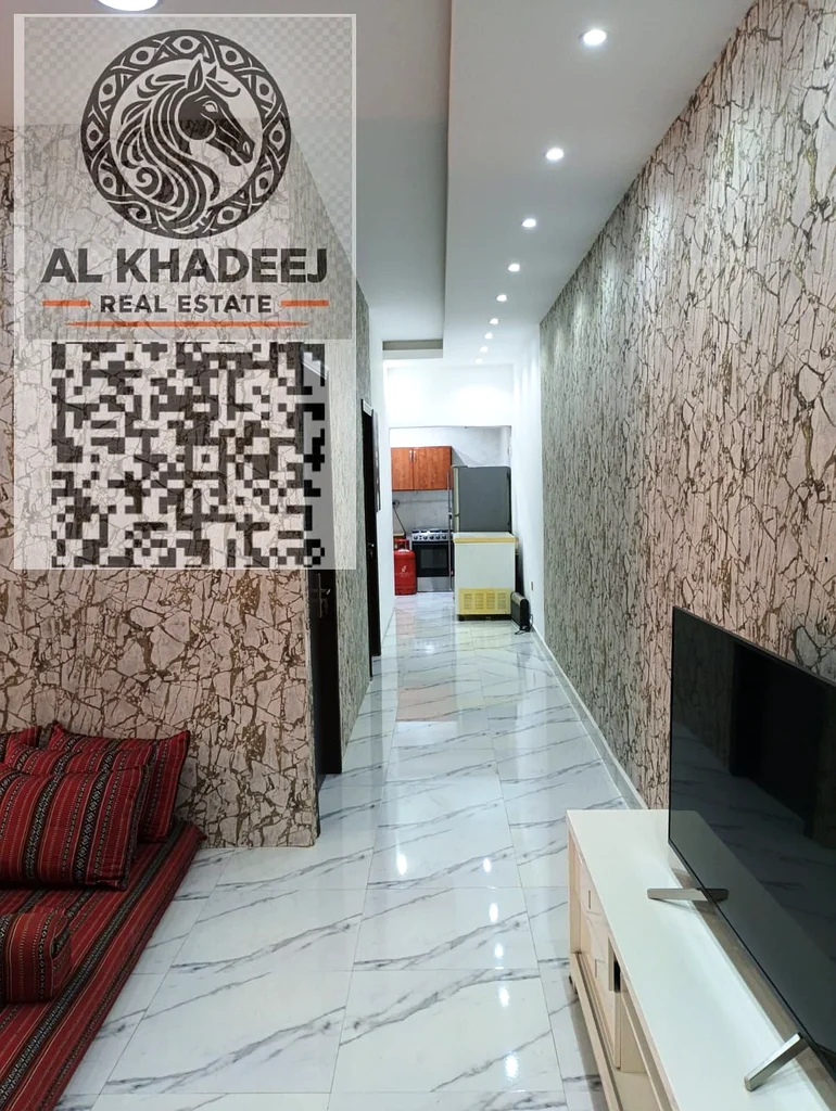 شقة ملحق مكونة من غرفتين نوم للإيجار في المويحة – جميع الفواتير والإنترنت متضمنة – فناء كبير – 60,000 درهم سنويًا أو دفعة لمرة واحدة بقيمة 50,000 درهم63712606373634114