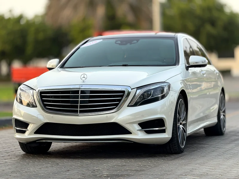 مرسيدس S550 موديل 2015 وارد المانيا صبغ الوكاله بحاله الوكاله63613986360707114