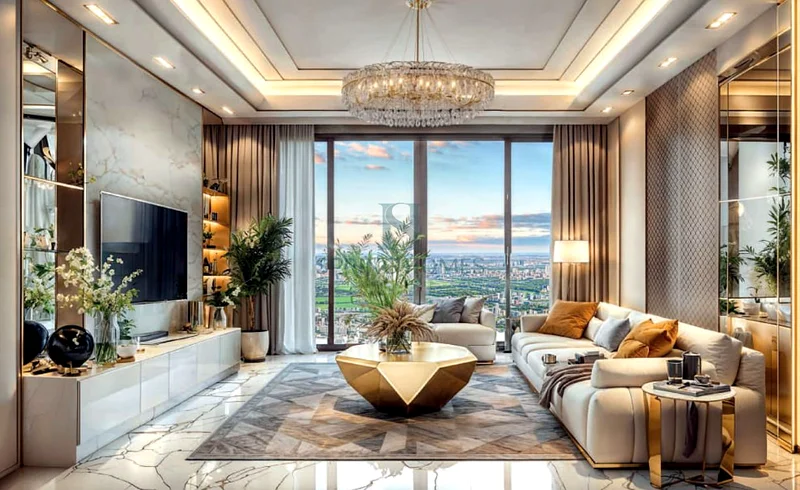 Luxury 1-Bedroom with Sea & Uptown View | Diamondz by Danube, JLT63989952547587110