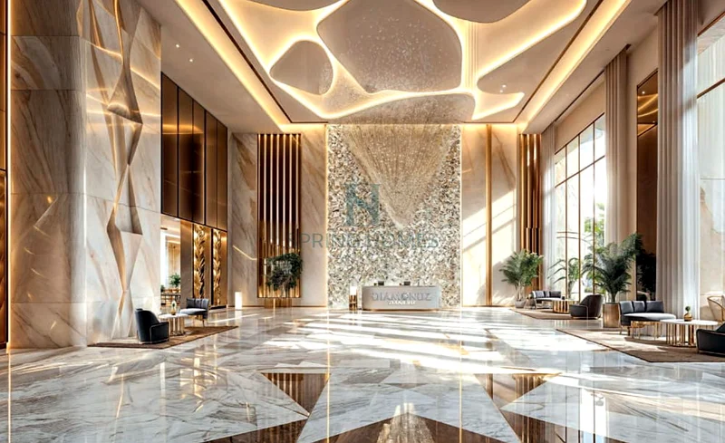 Luxury 1-Bedroom with Sea & Uptown View | Diamondz by Danube, JLT63989952547587114