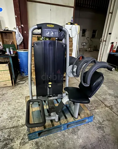 Abdominal Crunch Apps Technogym fitness Machine