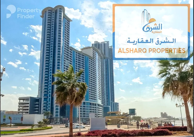 The most luxurious and upscale apartments in Ajman, Residence Towers, the largest spaces and the most beautiful view in Ajman63810633203843111