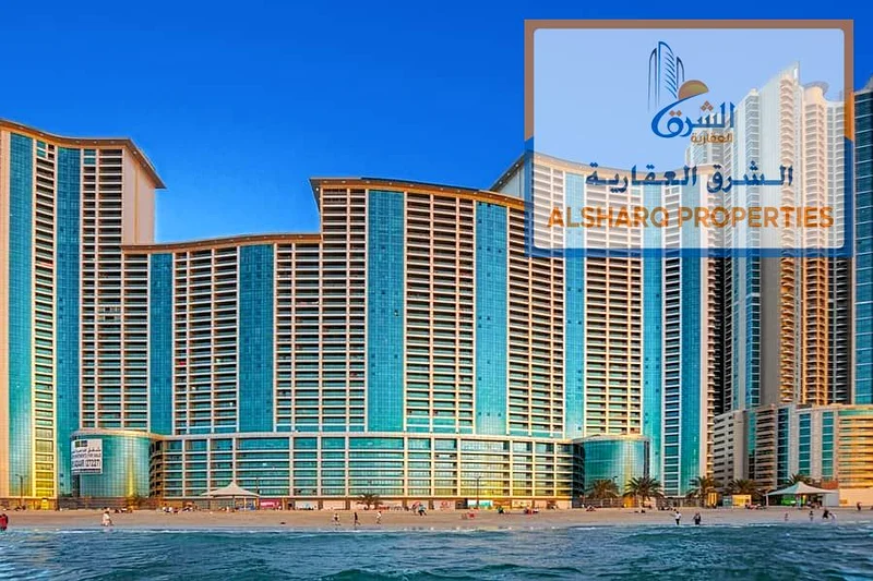 The most luxurious and upscale apartments in Ajman, Residence Towers, the largest spaces and the most beautiful view in Ajman63810633203843110