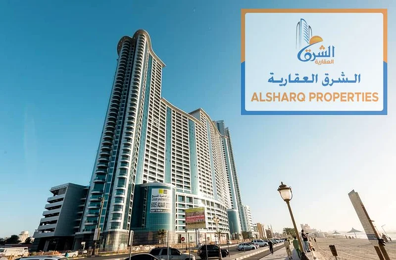 The most luxurious and upscale apartments in Ajman, Residence Towers, the largest spaces and the most beautiful view in Ajman63810633203843114
