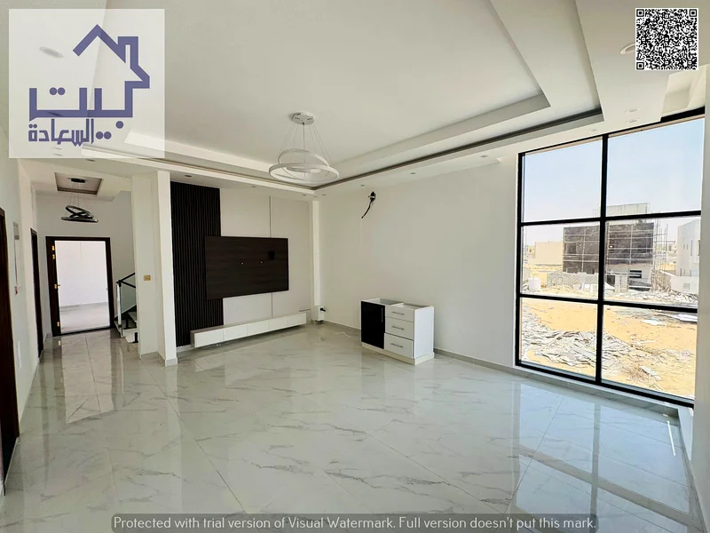 Luxury villa for sale in Al Bahia - Ajman | Two floors + roof | Modern design and prime location | Registration fees included63881909000321114