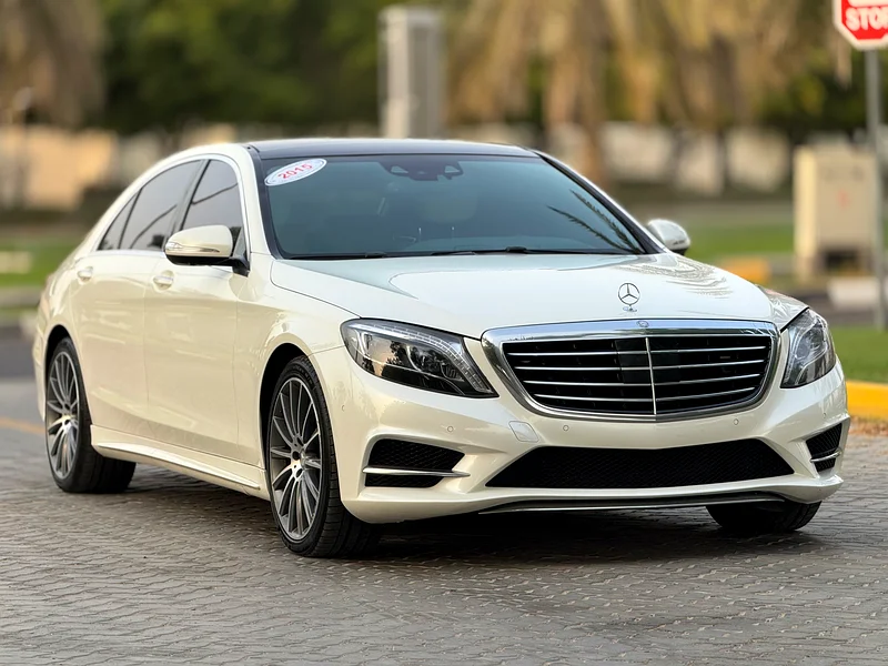 مرسيدس S550 موديل 2015 وارد المانيا صبغ الوكاله بحاله الوكاله63613986360707112
