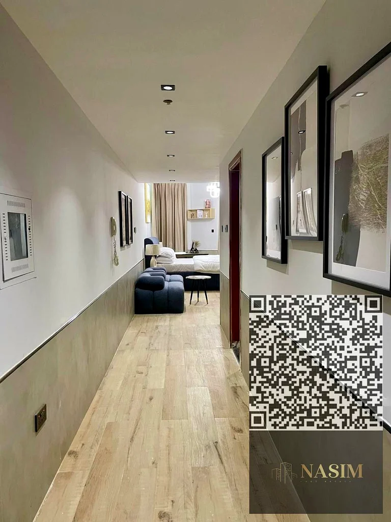 Studio for sale with a balcony in Al Nuaimiya Tower C on a main street directly from the Sharjah exit63889910371459111