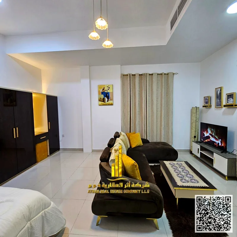 Studio apartment, With separate kitchen, fully furnished new, open view, all services included, ready to move in, prime location63837270244739110