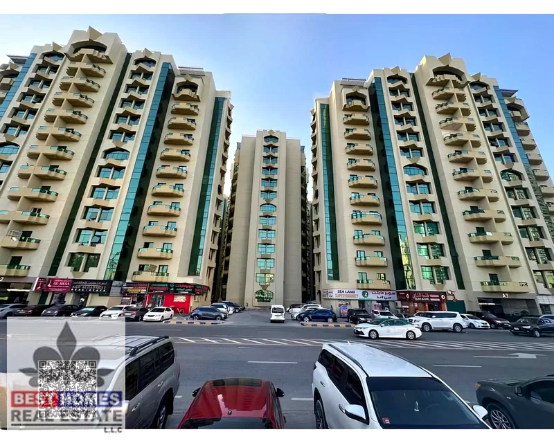 شقة كبيرة الحجم بغرفة نوم واحدة في أبراج الرشيدية للإيجار63718950938371110