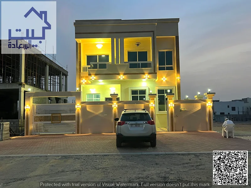 Modern villa, including water and electricity, opposite a mosque and direct services, freehold for all nationalities63905988328577112