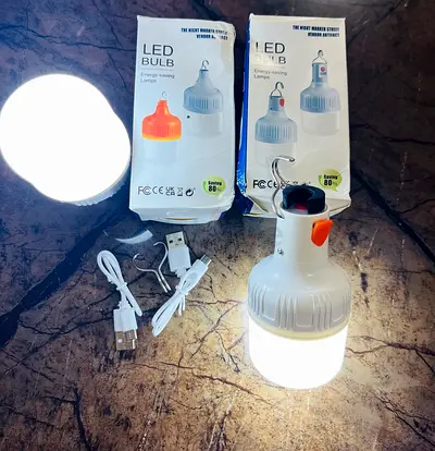 Take 4 for only 45 dh , Use in emergencies, hang in car , strong rechargeable light battery, three