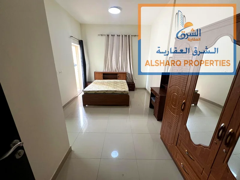 Your unit with us has a room and a hall with 2 bathrooms, fully furnished, and the price includes all bills, on Ajman Corniche.63811666046850111