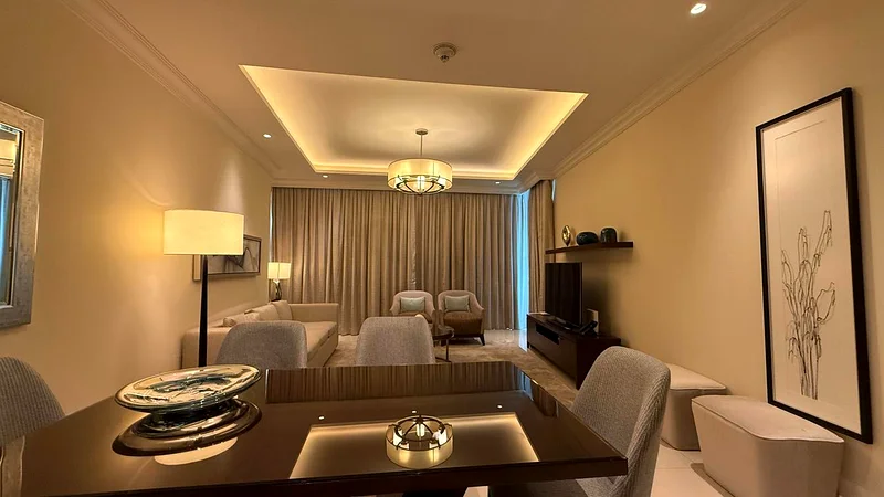 Burj Khalifa View Luxurious 02bedrooms Apartment including all bills in Famous Address Dubai Mall Residences connectivity to Dubai Mall and Metro63772753033345113