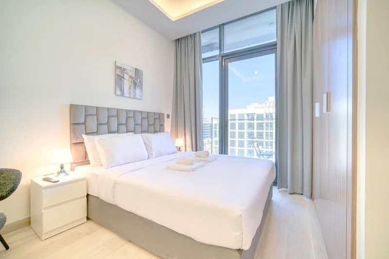 🏡 Fully Furnished Studio | High Floor | Prime Location | Azizi Riviera 963803933557633111