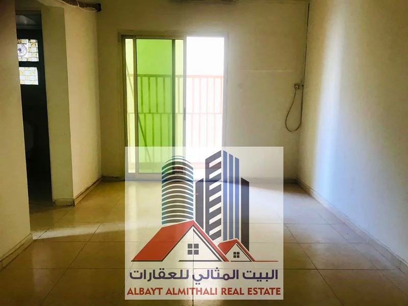 دفعة شهرية بدون شيكات. مع شرفة وإطلالة على البحر. شقة غرفة نوم واحدة للإيجار الشهري - كورنيش عجمان.63810438952834111