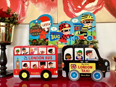 Marion Billet Whizzy wheels card book series