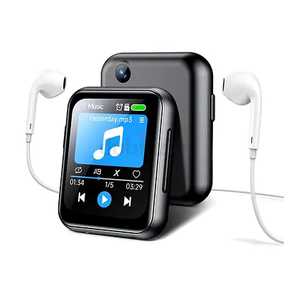 MP3 Player with 128GB TF Card, Bluetooth 5.4 Lossless Sound Audio Player