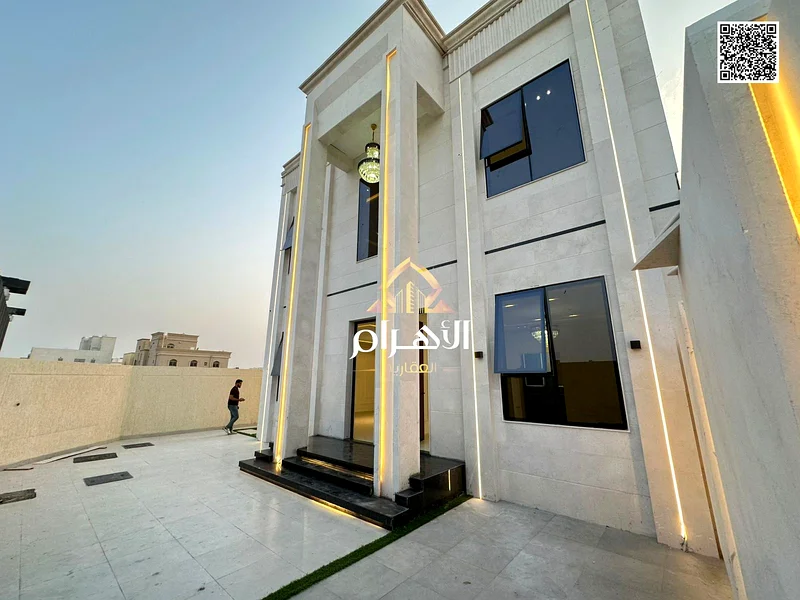 فيلا كلاسيكية فاخرة بواجهة حجرية بالكامل وتشطيبات حديثة للبيع في عجمان / الحيلو 2 مع تسهيلات مصرفية وعرض خاص للدفع النقدي63906520704001113