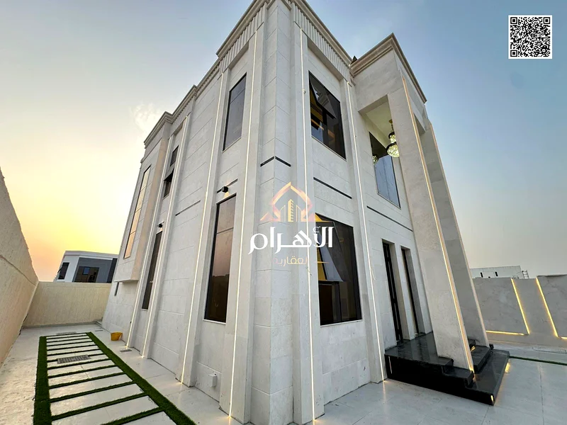 فيلا كلاسيكية فاخرة بواجهة حجرية بالكامل وتشطيبات حديثة للبيع في عجمان / الحيلو 2 مع تسهيلات مصرفية وعرض خاص للدفع النقدي63906520704001114