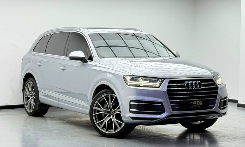 2019 Audi Q7 55 TFSI Quattro, 1 Year Unlimited KM Warranty, Service History, GCC63612080373761112