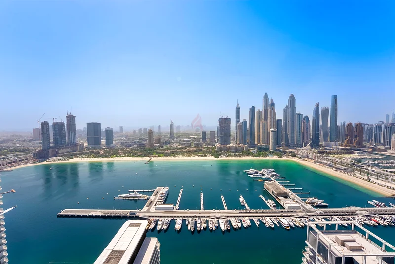 شقة من 3 غرف نوم للإيجار في برج جراند بلو 1، جديدة بالكامل، مفروشة بالكامل، مستوى عالٍ جدًا63733794707458111