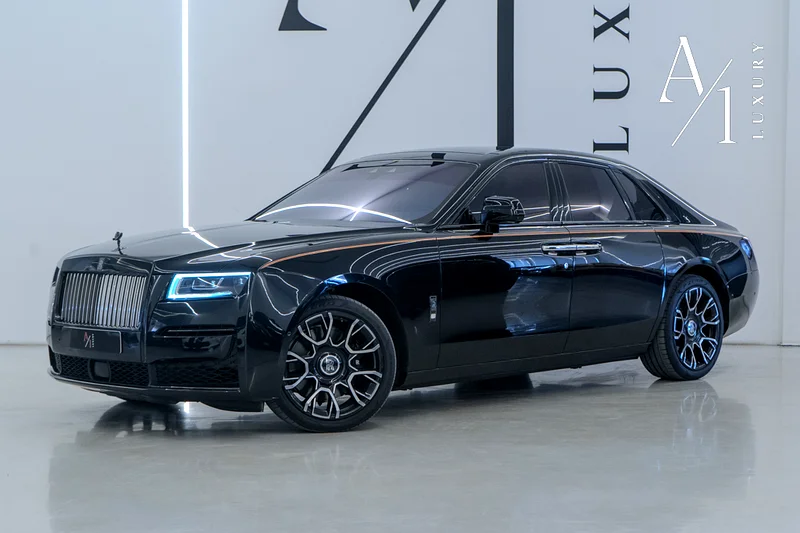 2024 Rolls Royce Ghost Black Badge, 2029 Rolls Royce Warranty + Service Pack, Very Low Kms, GCC636120655820831111