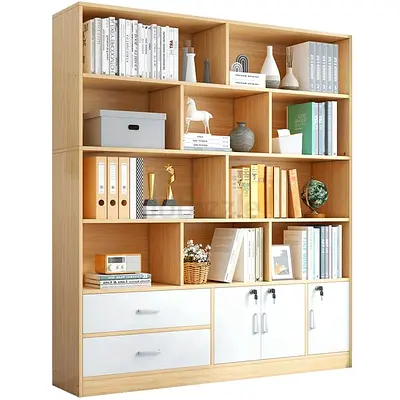 Stylish Modern Bookcase - Perfect for Organizing Your Space!